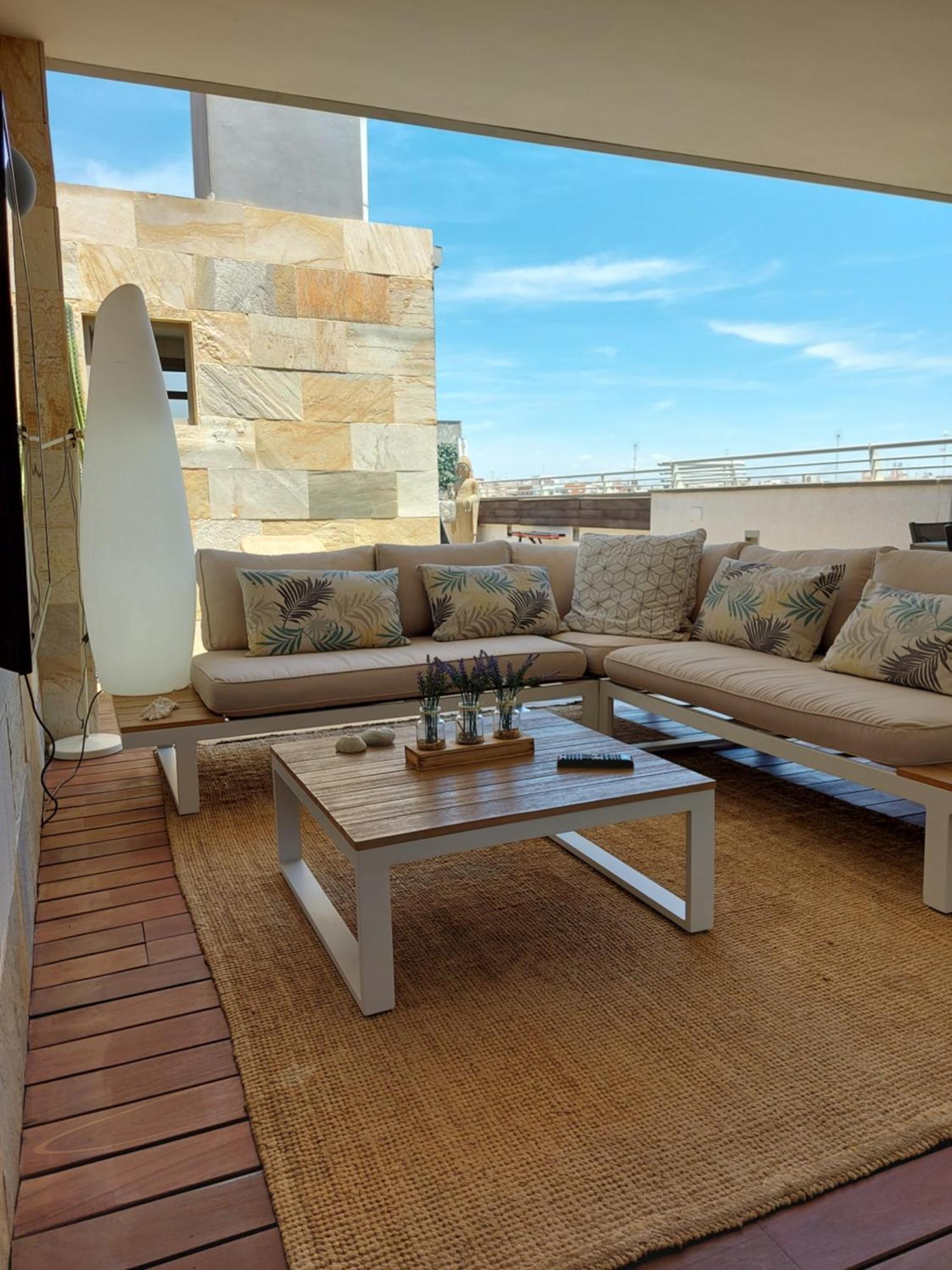 Atico De Lujo Con Jacuzzi Climatizado En Terraza Elche Exterior foto